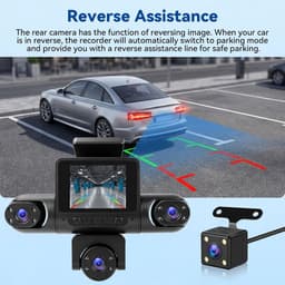 5-kanaals dashcam 1080P auto dashcam 5 camera - ShopVlot — thumbnail 2
