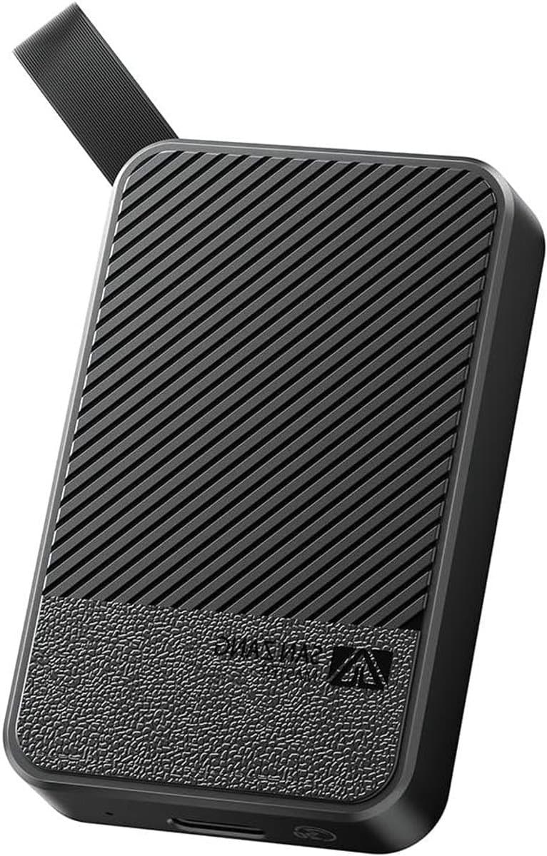 Externe SSD - Draagbare Opslag - Bestanden Overzetten - Ultralicht Mini-ontwerp - 1TB - Zwart — afbeelding 1