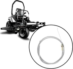 Dailygoods- Gaskabel 50 inch - Compatibel met Dixie Chopper 68249 - Directe vervangingskabel - Eenvoudige installatie - Herstelt gasbediening - Binnendraadlengte 50 inch - Gasbedieningskabel — thumbnail 2