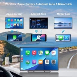 Navigatiesysteem Auto - Dashcam voor auto - GPS Navigatie - Draadloze - 2.5K DVR - Bluetooth Audio - ADAS Systeem - 9" - Achteruitrijcamera - Spraakbesturing — thumbnail 3