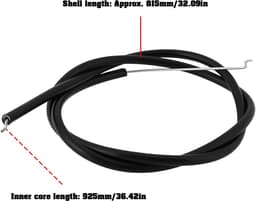 Grasmaaier gashendel kabel 925mm - OEM 1134-4197-01 - Stevig en slijtvast - Voor STIGA Villa Park - ShopVlot — thumbnail 3
