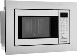 2in1 inbouw magnetron | met grill | 20 liter | 8 automatische programma's | ontdooifunctie | grillrooster en draaiplateau (Ø 24.5 cm) | 800 watt | roestvrij staal | MWG 2215 EB — thumbnail 2