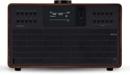 Revo SuperCD - Walnoot/Zwart | CD-speler - Dab Radio - Internetradio - USB - Bluetooth AptX — thumbnail 2