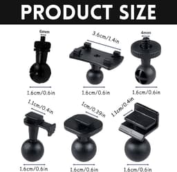 SnelShoppen - Car Suction Cup voor Dashcam Houder, VCR op Voorruit en Dashboard Bevestiging met 6 Soorten Hengen, Sterke Hechting en Gemakkelijke Inst — thumbnail 5