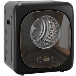 ECTEATOY® Wasdroger 800W - Condenswasdroger met Warmtepomp - 4 kg - Hoge ‑ temperatuur droogprogramma - Touch Control - Zwart — thumbnail 1
