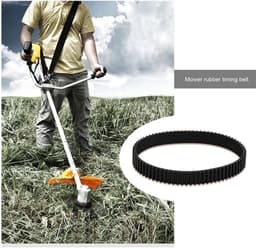 Distributieriem 77 Tanden - Aandrijfriem Rubber - 3 mm Tandhoogte - 10 mm Breedte - 231 mm Omtrek - Sluitlus — thumbnail 5