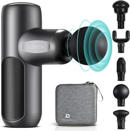 Mini Massage Gun - Draagbare Spierstimulator - Spierontspanning Thuis - 5 Intensiteitsniveaus - 0.4 kg - Zwart — thumbnail 1