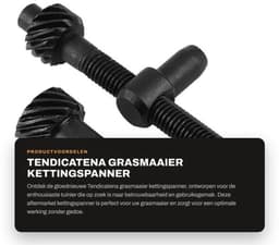 Tendicatena - Kettingspanner - Automatische Kettingafstelling - Geschikt voor Lawnflite/Carlton Painier - Duurzaam Ontwerp - Eenvoudig te Installeren — thumbnail 1