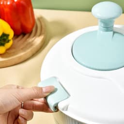Salade Spinner - Groente Droger - Maaltijd Voorbereiding - Stille Hand Crank - 5 Liter - Niet gespecificeerd — thumbnail 2