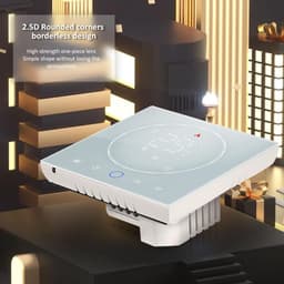 Slimme Thermostaat - Programmeerbare Regelaar - Energie Besparen - Nauwkeurigheid ±1℃ - AC 95-240V - Wit — thumbnail 5