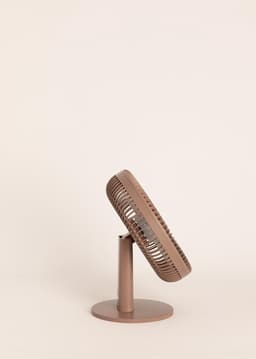 Tafel- en Wandventilator - Ventilator met accu - Persoonlijke Koeling - 2-in-1 Ontwerp - 10W - Mokka — thumbnail 2