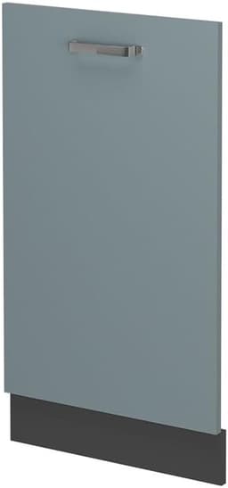 Vaatwasserfrontpaneel - Paneel voor vaatwasser - Keuken Integreren - Naadloze integratie - 45 cm - Blauw-grijs — thumbnail 1