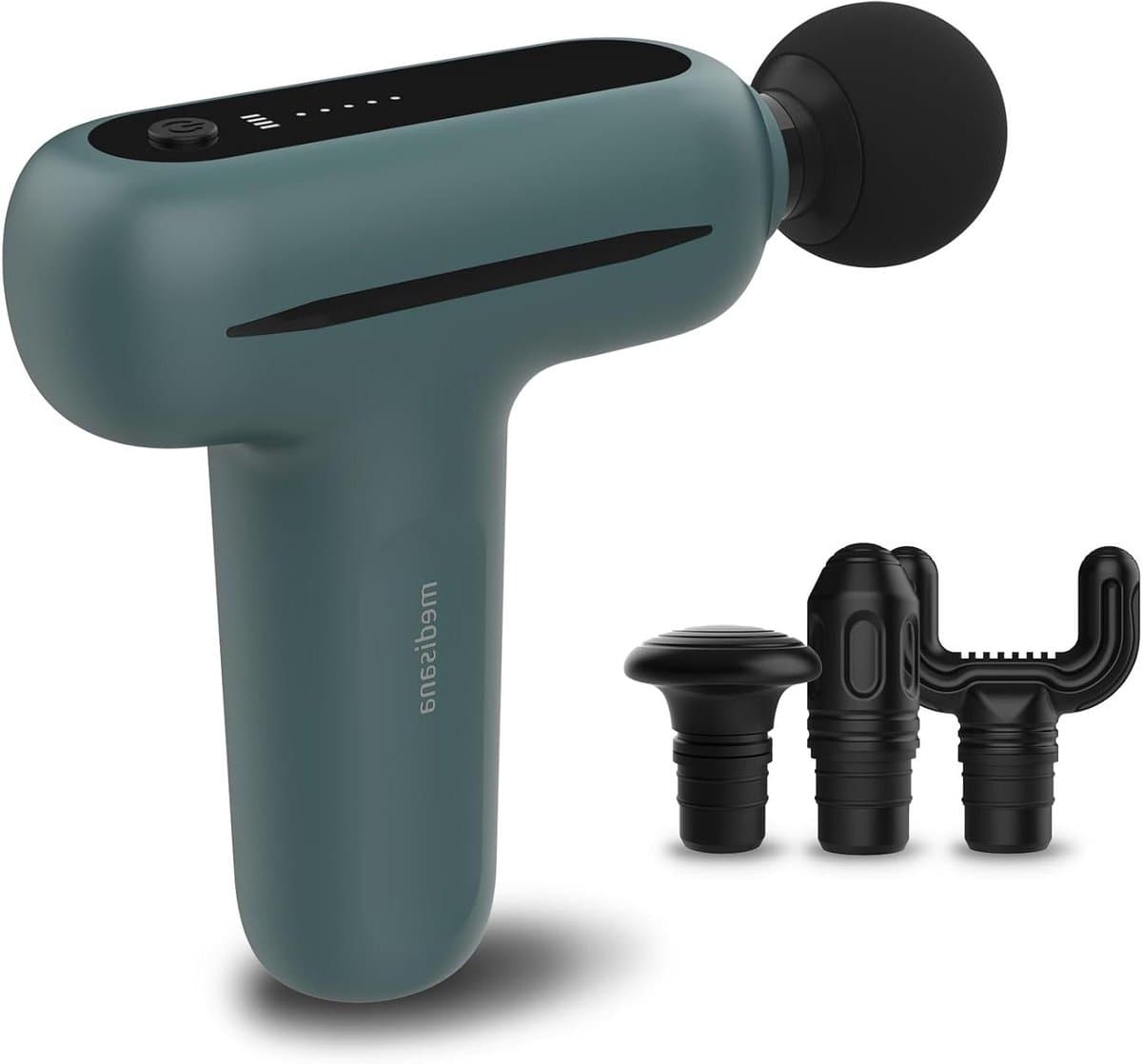 Mini Massagepistool - Spier Stimulator - Spier Herstel - Slimme Modus - Compact Formaat - Zwart — afbeelding 1
