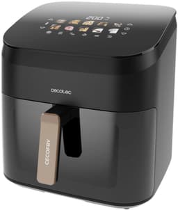 Cecotec Freidora de Aire sin Aceite - 8,5L - Plancha - Grill - Doble Resistencia - Ahumador Integrado - Air Fryer CecofryGrill — thumbnail 4
