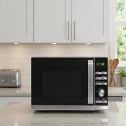 Magnetron met Grill - Oven Combimagnetron - Snel Eten Bereiden - 36 Automatische Menu's - 20 Liter - Wit — thumbnail 5