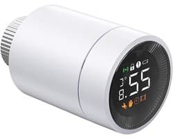 Digitale Thermostaat - Radiator Actuator Klep - Verwarming Regelen - Energie Besparen - 10 Gram - Wit