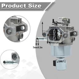 Carburateur voor Grasmaaiers - Compatibel met Craftsman LT1000 - Reserveonderdeelnummers 594593/594605 - Geschikt voor Toro 71286/71427 - 20 pk/21 pk Motor - Brede Compatibiliteit - Motorcarburateur — thumbnail 5