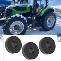 SnelShoppen - 10 Stuks Brandstoftank Bus Nitril Rubber Vervangingsonderdelen 1cm ID 2.8cm OD voor Grasmaaier Tuintractor Generator Brandstoftank — thumbnail 2