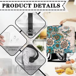 Mixerhoes - Apparaathoes - Keuken Organisatie - Met Voorvakken - Voor 6-8 Liter - Boho Mandala — thumbnail 3