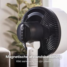Dimplex DUOCOOL 2-in-1 Smart Statiefventilator – Ventilator Staand - Tafelventilator met 5 Snelheden - 20m Bereik – Fluisterstil (36dB) - Bediening via App en Afstandsbediening – Wit — thumbnail 2
