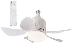 Plafondventilator met verlichting en afstandsbediening - 3 lichtstanden - Perfect voor thuis, restaurant en kantoor (Afmetingen: 120x115x180mm) — thumbnail 2