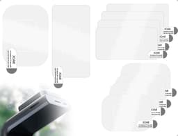 Set van 8 Stickers voor Dashcams, Transparante Plakpads voor Voorruiten, Anti-Statistische Films en Bevestigingsoplossingen — thumbnail 1