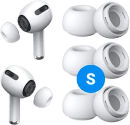 3 Pack Siliconen Small (S) Dopjes Oordopjes Vervanging Tips Geschikt voor AirPods Pro (1e & 2e Generatie) — thumbnail 1
