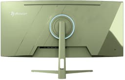 Arozzi Nova 34" Gaming Monitor - Curved - UWQHD VA - 165Hz - Bosgroen — thumbnail 5