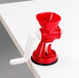 Elektrische Rasp - Keukenmachine Groenten - Snel Ingrediënten Bereiden - Vaatwasserbestendig - 46 x 35 x 45 cm - Rood — thumbnail 2