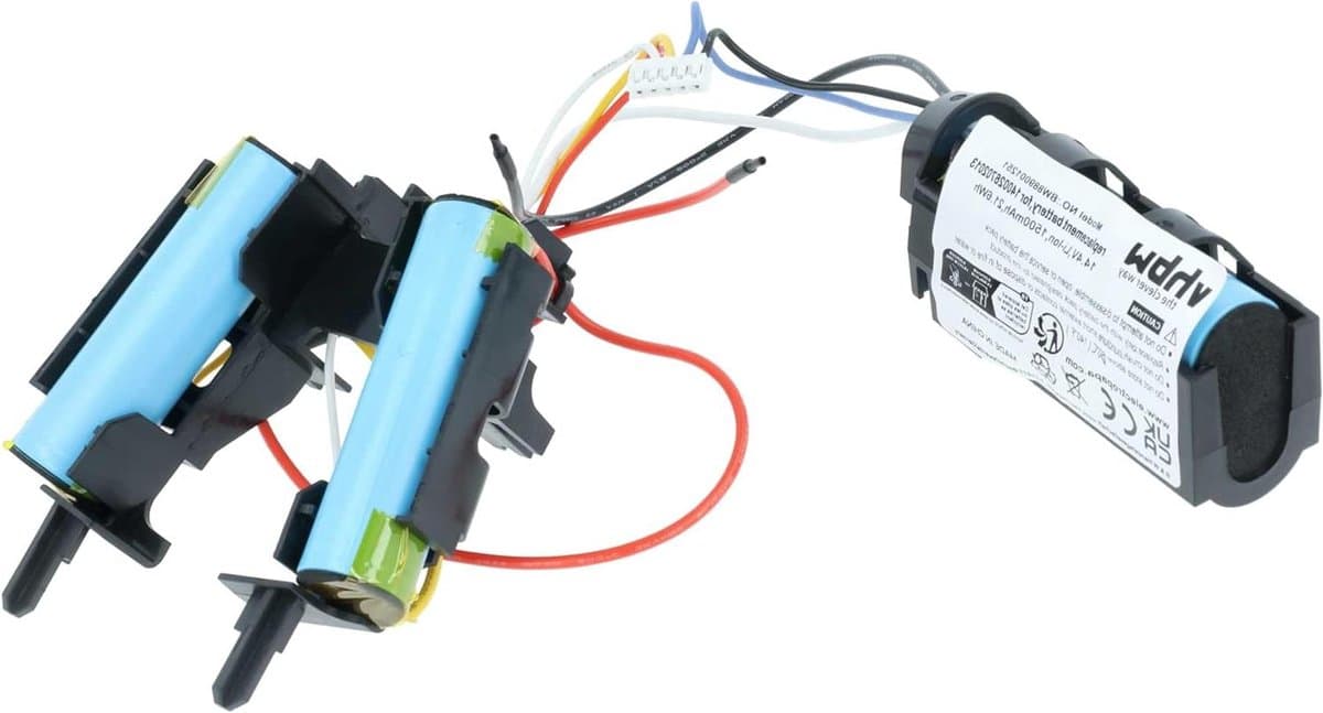 Stofzuigeraccu - Reservebatterij - Huishouden - Oplaadbaar - 144V 1500mAh - Zwart — afbeelding 1