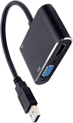 USB naar HD Adapter - Signaal Converter - Beeld Uitbreiden - Plug-and-Play Installatie - 1920x1080 Resolutie - Meerdere kleuren — thumbnail 1
