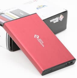 Draagbare Harde Schijf - Externe Opslag - Bestanden Opslaan - Supersnelle USB 3.0 - 1 TB - Rood — thumbnail 1