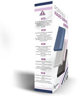 Externe Harde Schijf - Draagbare Opslag - Bestanden Opslaan - Snelle Dataoverdracht - 120GB Capaciteit - Zilver — thumbnail 5