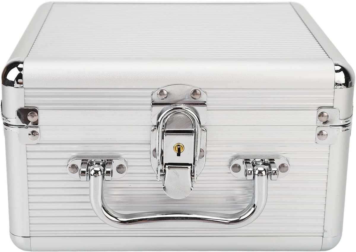 OmGoods - Dailygoody - Harde-schijfkoffer - 20-bays - Aluminiumlegering - Antistatisch - Schokbestendig - Vochtbestendig - Bescherming van harde schijven - Gesc — afbeelding 1