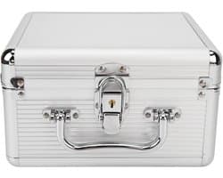 OmGoods - Dailygoody - Harde-schijfkoffer - 20-bays - Aluminiumlegering - Antistatisch - Schokbestendig - Vochtbestendig - Bescherming van harde schijven - Gesc