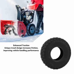 Dailygoods- Sneeuwblazer Band Lekbestendig - 14x4.00-6 Band - Robuuste Constructie - Tubeless Vervanging - Uitstekende Tractie - Offroad Bescherming - Tuinband — thumbnail 3
