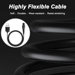 Dailygoods - USB-oplaadkabel voor MANSCAPED-grasmaaier - 4 stuks — thumbnail 5