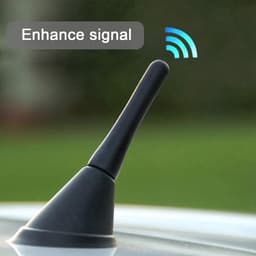 FM/AM Auto Antenne Mini Universeel Zwart (6.5 cm) — thumbnail 2