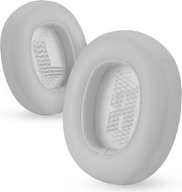 Oorkussens Geschikt Voor JBL Live 650BT NC / 660 NC - 2 Stuks - Zacht Schuim - Eiwitleer - Grijs — thumbnail 2