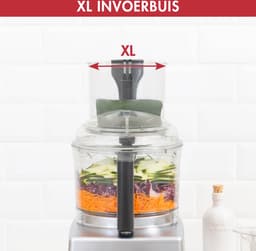 Magimix CS 5200 XL Foodprocessor - Keukenmachine - Mat Chroom — thumbnail 4