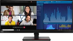 Lenovo ThinkVision P34W-20 Curved - 34 Inch WQHD 3440x1440 - USB-C Dock Monitor - Nieuw — thumbnail 2