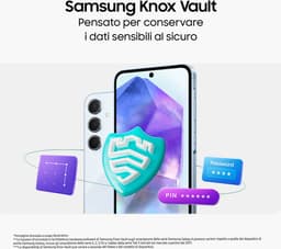 Samsung Galaxy A55 5G - 256GB - Awesome Iceblue — thumbnail 4