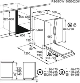 Electrolux KESD7100L Volledig ingebouwd 13 couverts — thumbnail 3