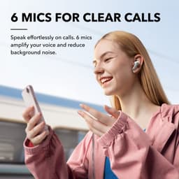 Anker Liberty 4 Draadloze Oordopjes - Noise Cancelling Headset - Wit — thumbnail 2