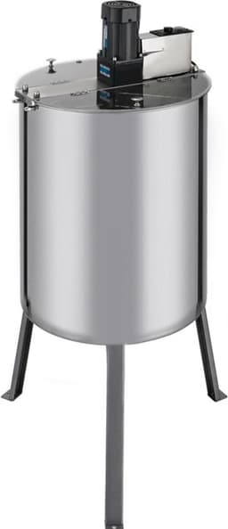 Honing Centrifuge - Elektrisch 900 rpm-1400 rpm - RVS - Capiciteit: 4 Honingramen - Inclusief bijenborstel - honing slinger — thumbnail 5