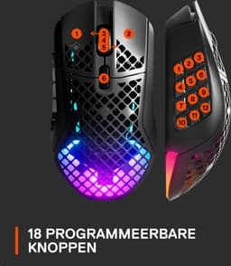 SteelSeries Aerox 9 Wireless gaming muis — thumbnail 3