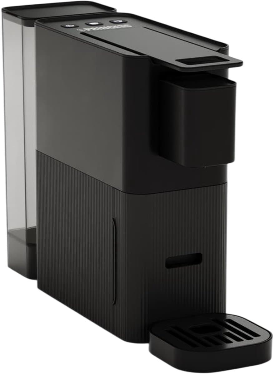 Princess 249423 Capsule Koffiemachine - Geschikt voor Nespresso Capsules - 19 Bar - 0,8 Liter Watertank - Compact - Zwart — afbeelding 1