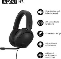 Sony INZONE H3 Bekabelde gaming headset — thumbnail 5