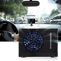 SAVI® Mobiele Airco Zonder Afvoer - Luchtkoeler - Aircooler - Zwart - 20cm x 11cm x 15cm — thumbnail 4