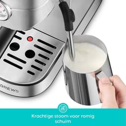 Espressomachine - Koffiemachine met Bonen - Espresso Machine - Bonenmachine — thumbnail 2